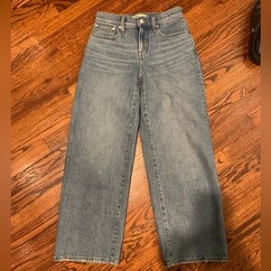 Madewell wide leg size 25P